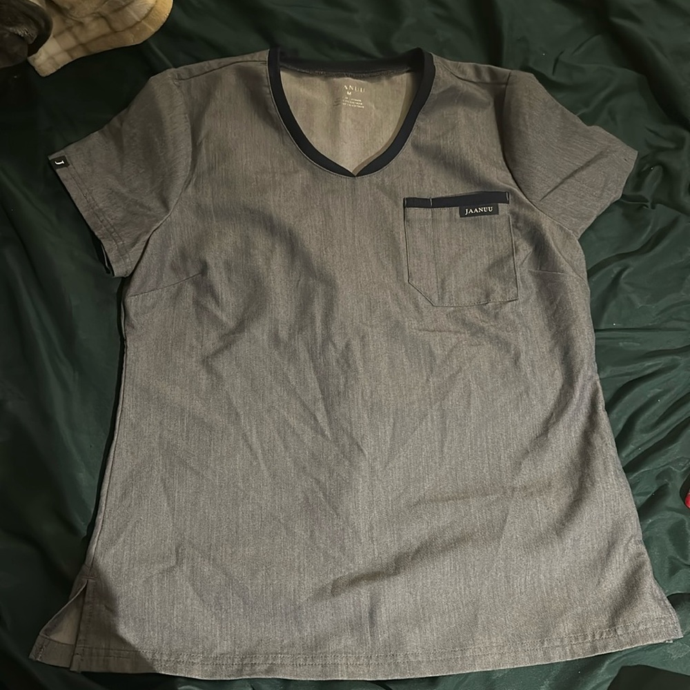 Jaanuu Navy/Grey Scrub top